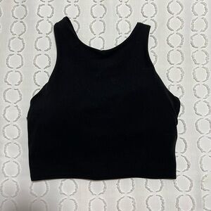 Athleta Cropped Tank with Built in Bra